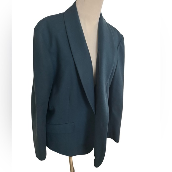 Women’s Vintage Pendleton 100% Virgin Wool Shawl Tuxedo Collar Blazer Size L-XL - Picture 7 of 12